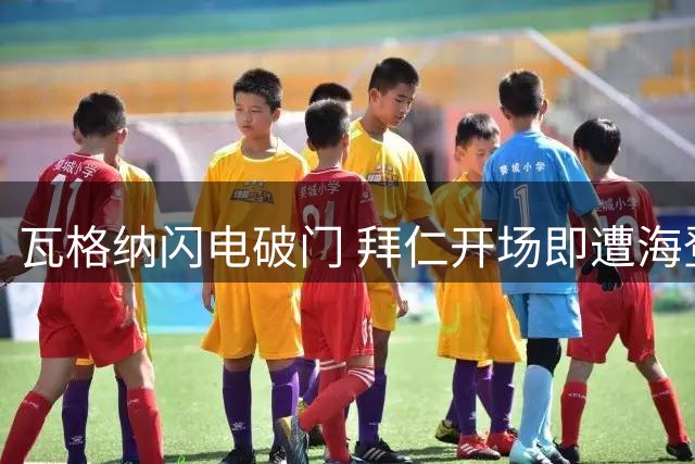 瓦格纳闪电破门 拜仁开场即遭海登海姆当头一棒